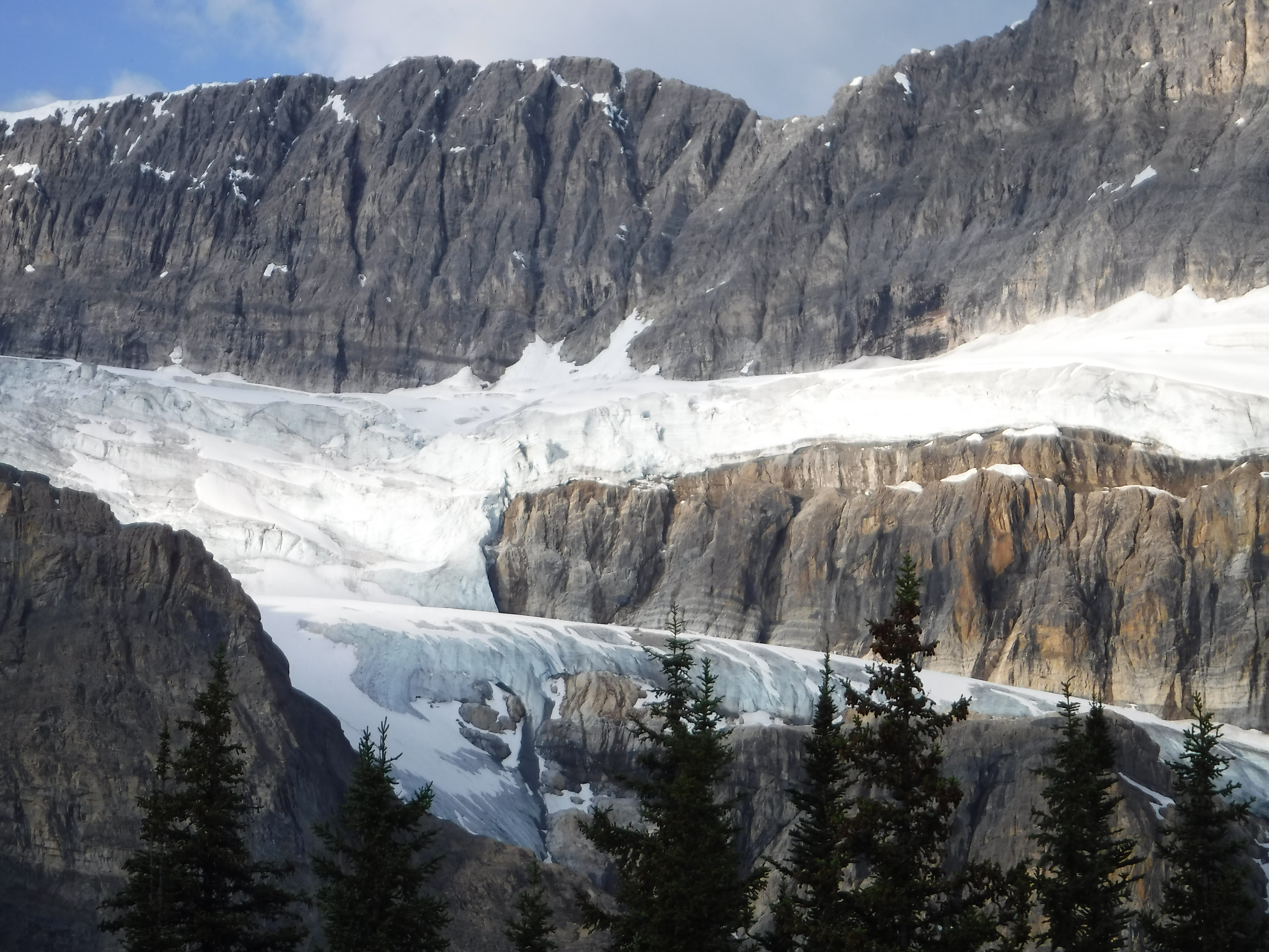 Mountains Around Athabasca Glacier