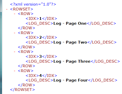 XML Data File